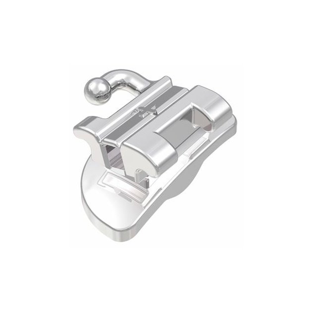 Dentaurum Ortho-Cast konvertibilní kanyla M- Series MBT 22 s háčkem k lepení / 16+, 10 ks