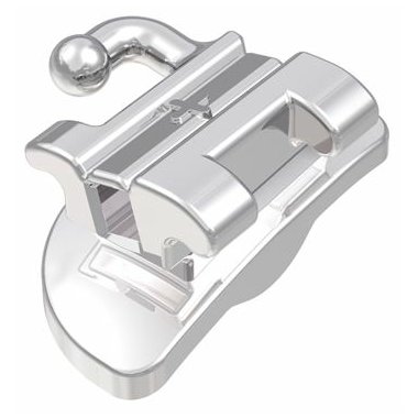 Dentaurum Ortho-Cast konvertibilní kanyla M- Series MBT 22 s háčkem k lepení / 16+, 10 ks