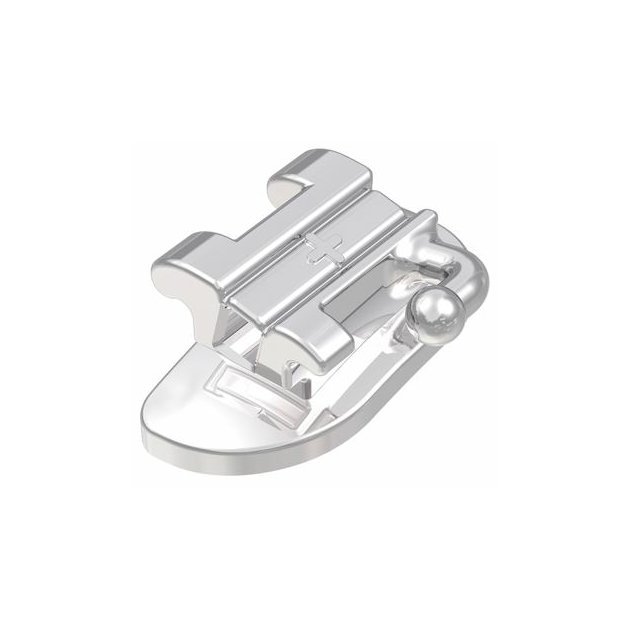 Dentaurum Ortho-Cast konvertibilní kanyla M- Series MBT 22 s háčkem k lepení / +26, 10 ks