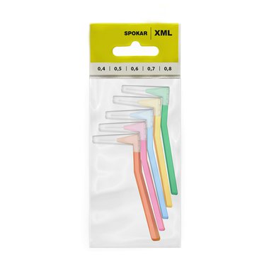 SPOKAR XML mezizubní kartáčky 0,4 - 0,8mm sada 5ks
