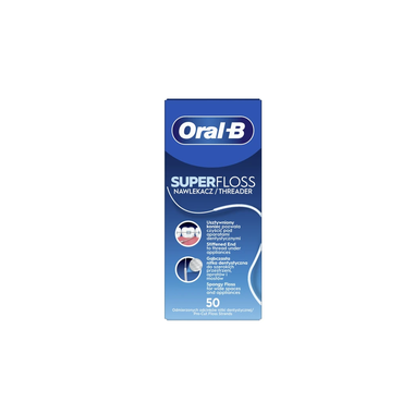 Oral-B Super Floss zubní nit 50 ks