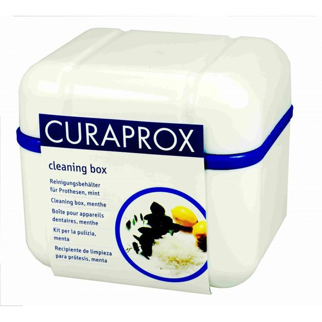 CURAPROX BDC 110 krabička na umělý chrup modrá