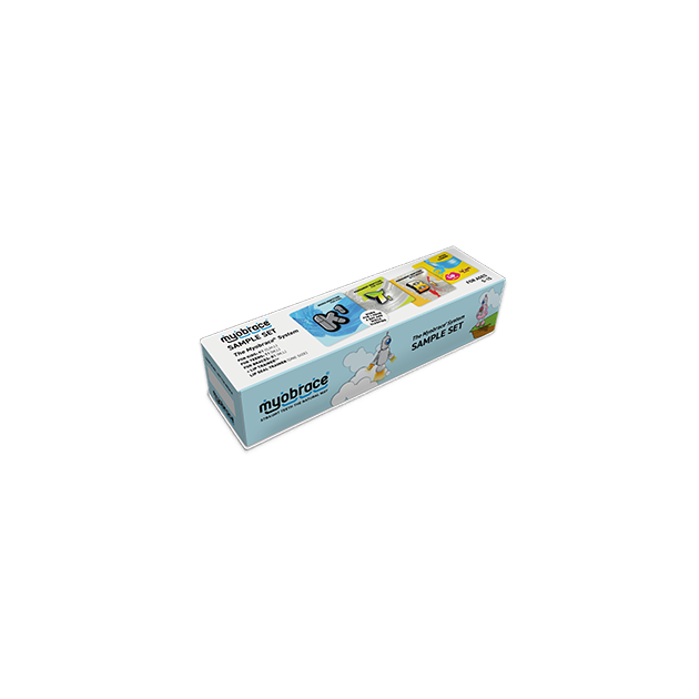 Myobrace Sample Set - Lip Trainer, K1-S,M,L  T1-M,L, B1- M,L