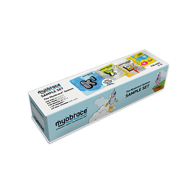 Myobrace Sample Set - Lip Trainer, K1-S,M,L  T1-M,L, B1- M,L