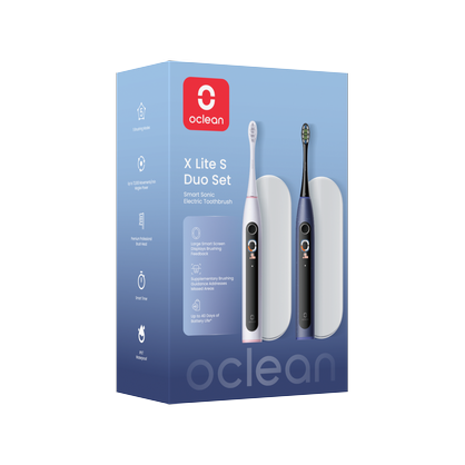 Oclean X Lite Set pouzdro a sonický kartáček, dark blue_1