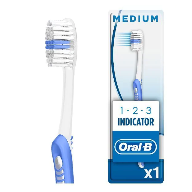 Oral-B Indicator 123 zubní kartáček Medium