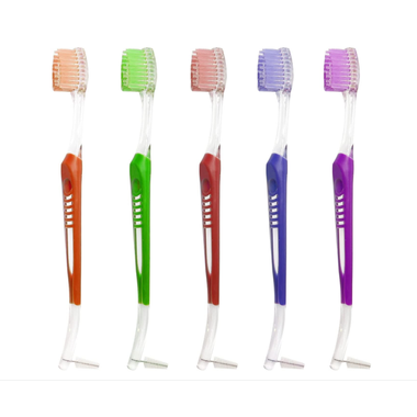 Ortho Dual Head zubní kartáček s krytkou a mezizubním kartáčkem