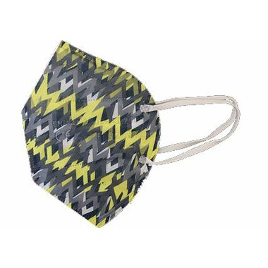 Nanorespirátor Balerina bez ventilu - FFP2 - 1 ks žluto-černá