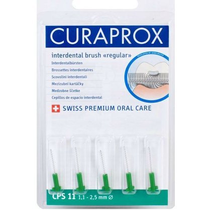CURAPROX CPS 11 regular refill zelený (5ks) blistr