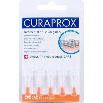 CURAPROX CPS 14Z regular refill oranžový (5ks) blistr