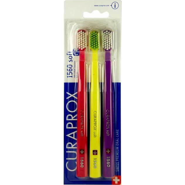 CURAPROX CS 1560 Soft ZK 3 ks v balení
