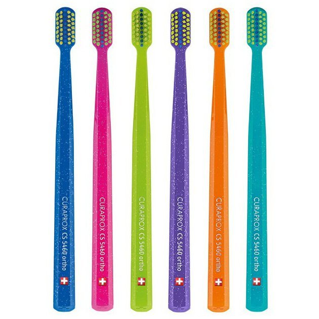 CURAPROX CS 5460 ORTHO zubní kartáček v celofánu