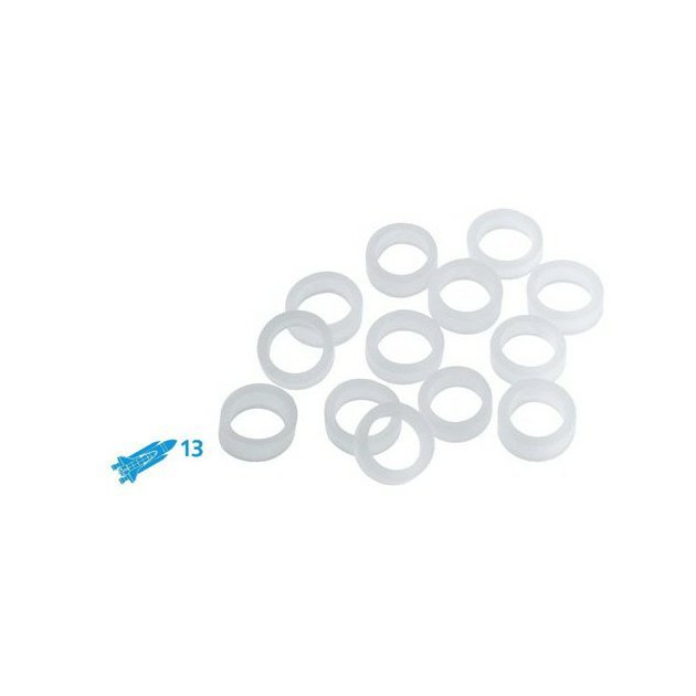 Dentaurum Gumové tahy 1/4 strong 184g - 6,4mm BEZ LATEXU - 30 x 100 ks
