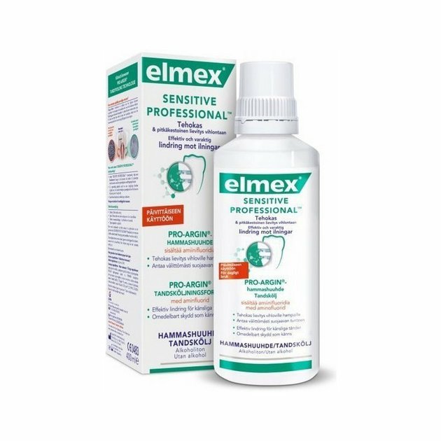 Elmex Sensitive Plus ústní voda 400 ml