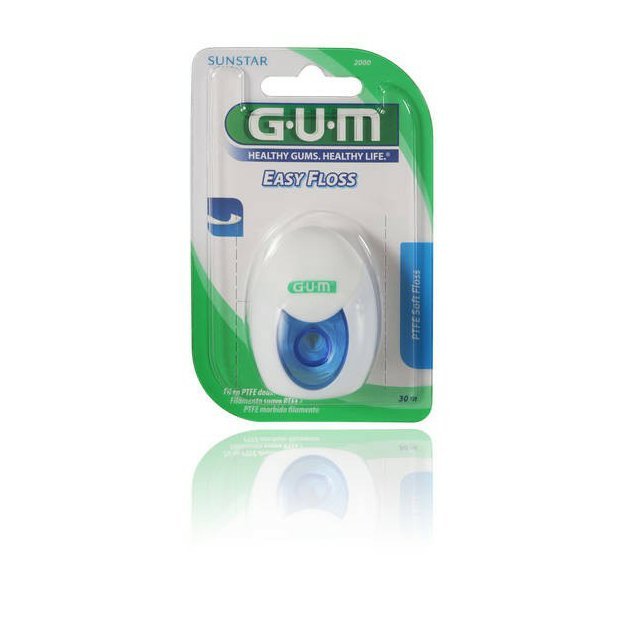 GUM Easy Floss PTFE zubní nit - páska 30 m