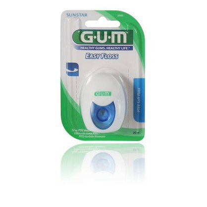 GUM Easy Floss PTFE zubní nit - páska 30 m