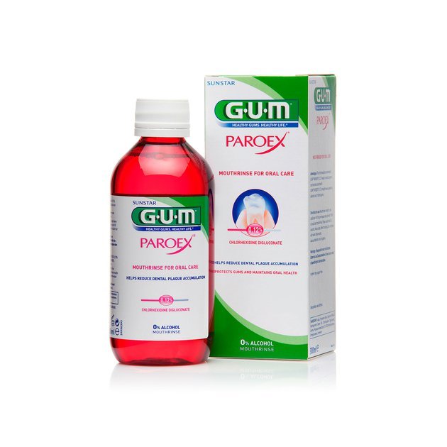 GUM Paroex ústní voda 0,12 % CHX, 300 ml