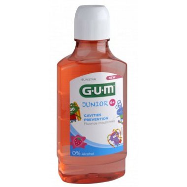 GUM Junior ústní voda pro děti 300ml