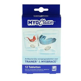 MyoClean čisticí tablety na chrániče zubů a rovnátka 12 ks