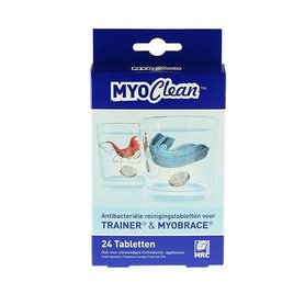 MyoClean čisticí tablety na chrániče zubů a rovnátka 24 ks