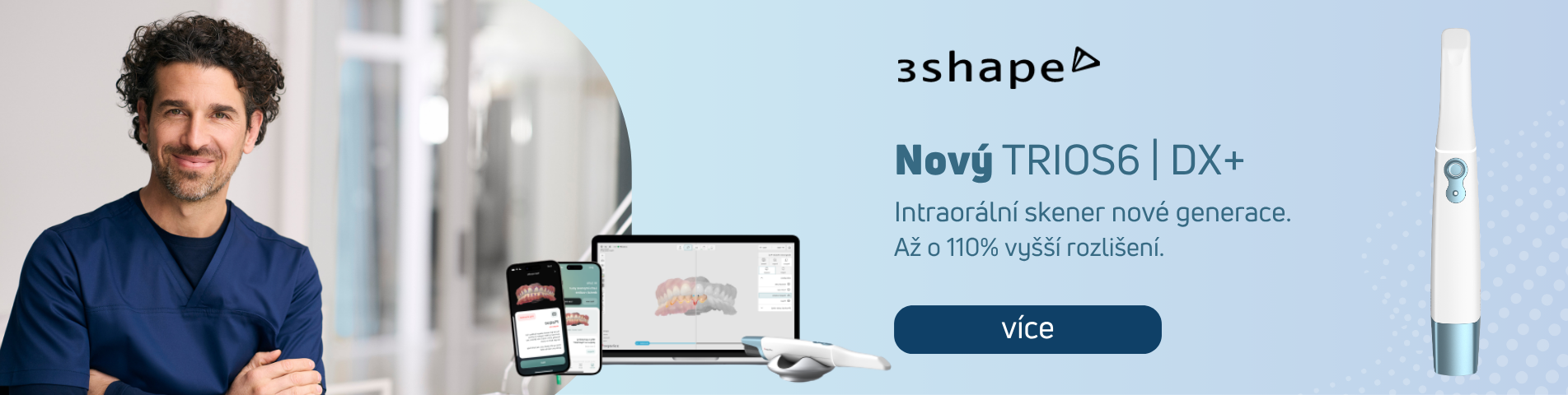 3Shape Trios 6 intraorální skener