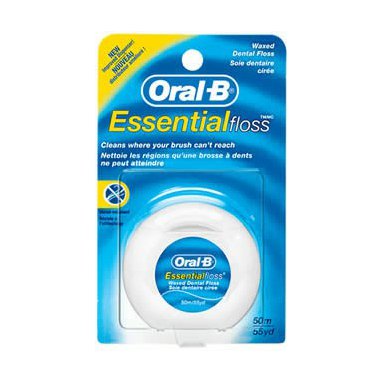 Oral-B Dentální nit Essential Floss - voskovaná 50 m