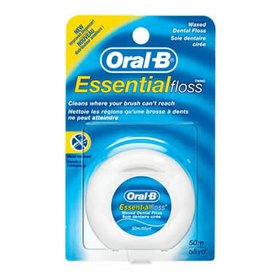 Oral-B Dentální nit Essential Floss - voskovaná 50 m