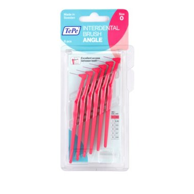 TePe Angle mezizubní kartáčky 0,4 mm 6 ks růžové