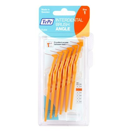 TePe Angle mezizubní kartáčky 0,45 mm 6 ks oranžové