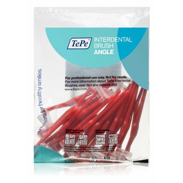 TePe Angle mezizubní kartáčky 0,5 mm 25 ks červené