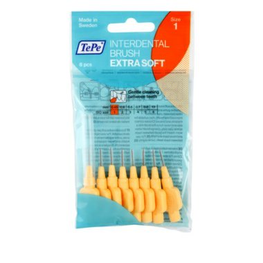 TePe Extra Soft mezizubní kartáčky 0,45 mm 8 ks oranžové