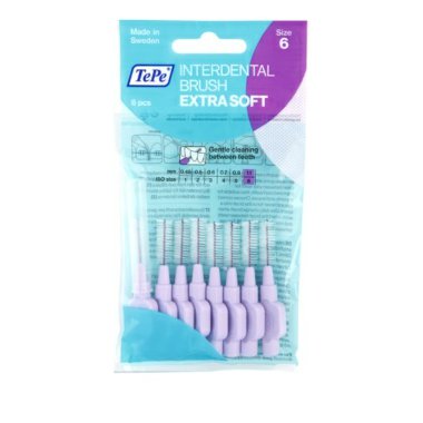 TePe Extra Soft mezizubní kartáčky 1,1 mm 8 ks fialové