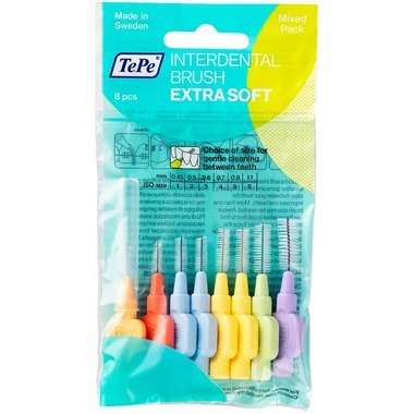 TePe Extra Soft mezizubní kartáčky MIX 8 ks