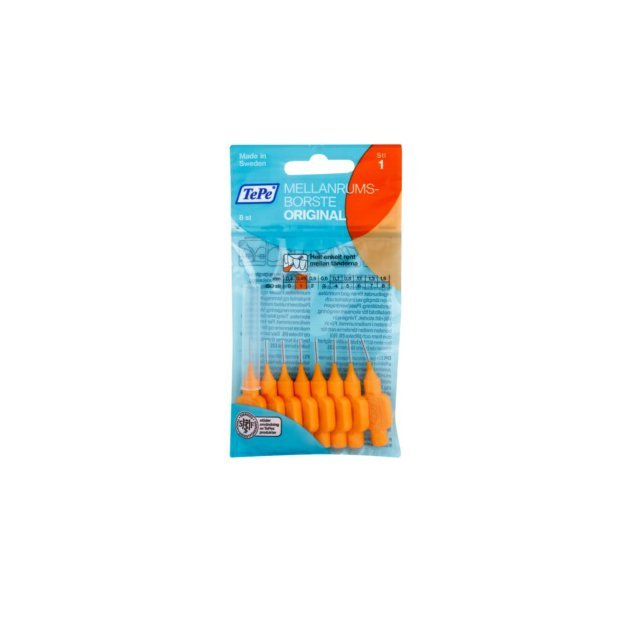 TePe Original mezizubní kartáčky 0,45 mm 8 ks oranžové