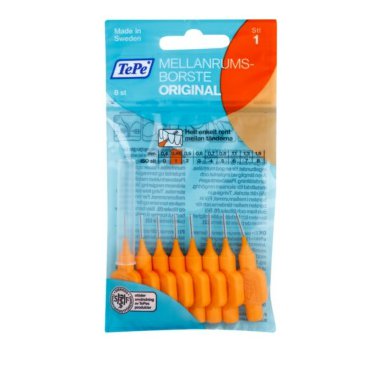 TePe Original mezizubní kartáčky 0,45 mm 8 ks oranžové