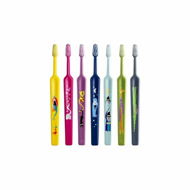 TePe Select Compact X-SOFT - ZOO zubní kartáček pro děti